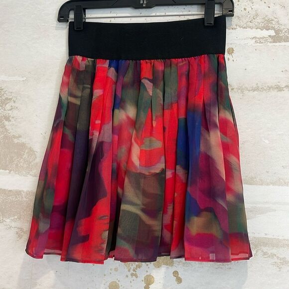 Express Chiffon Skirt with Elastic Waist size xxs - Picture 1 of 3